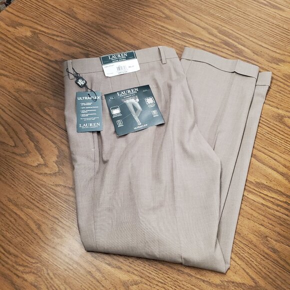 BNWT Lauren Ralph Lauren Ultraflex Men's Dress pants- 36x30 - Picture 1 of 7